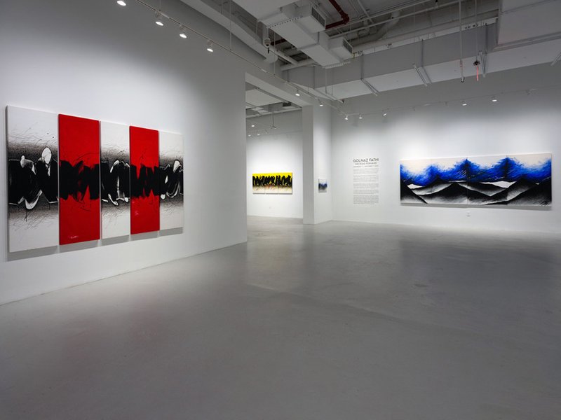 The Road Forward, installation view