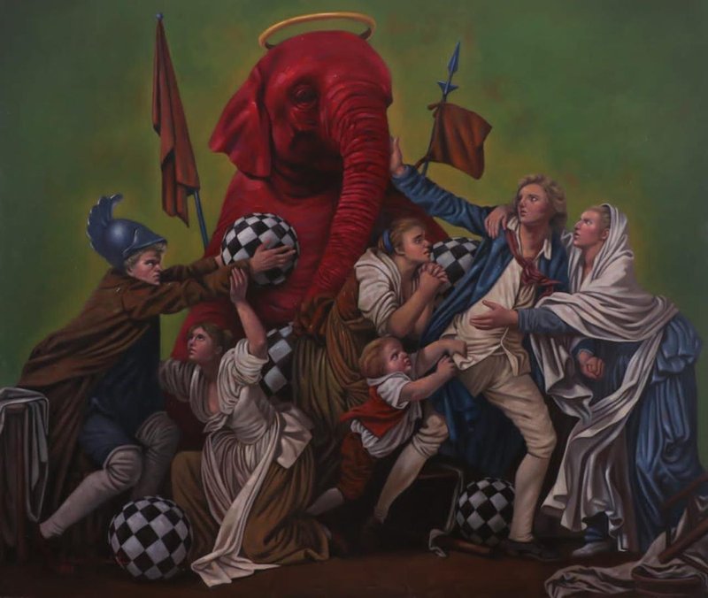 Barana Saadat, Red Flage, 2022