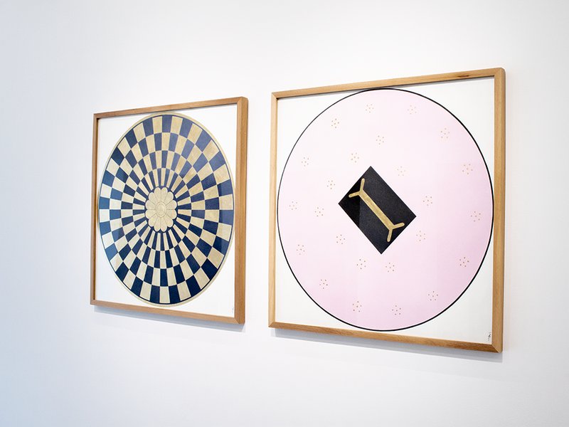 Wrote the Garden, Uttered the Bird Time and Again, installation view