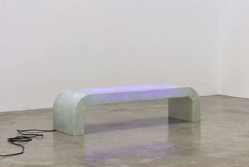 Rosha Yaghmai, Viewing Bench II, 2023