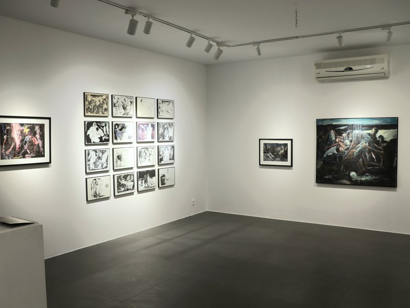 تاریک‌خانه، نمای چیدمان