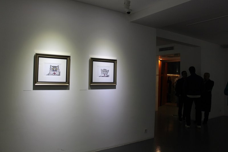 Lion and Pistachio, installation view
