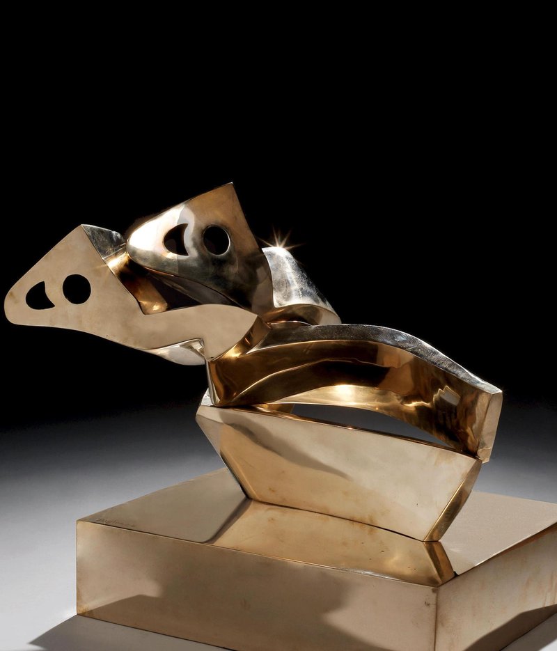 Parviz Tanavoli, Horizontal Heech Lovers, 2008
