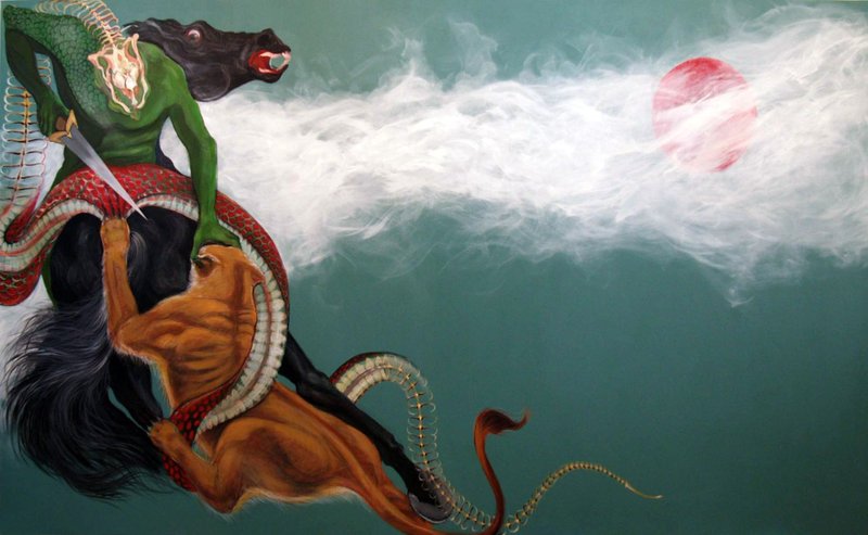 Ali Nedaei, Zahhak and Iranian Lion to the War, 0
