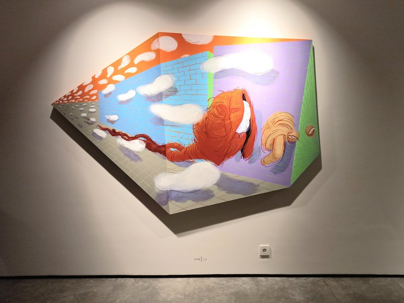 Crookedness, installation view