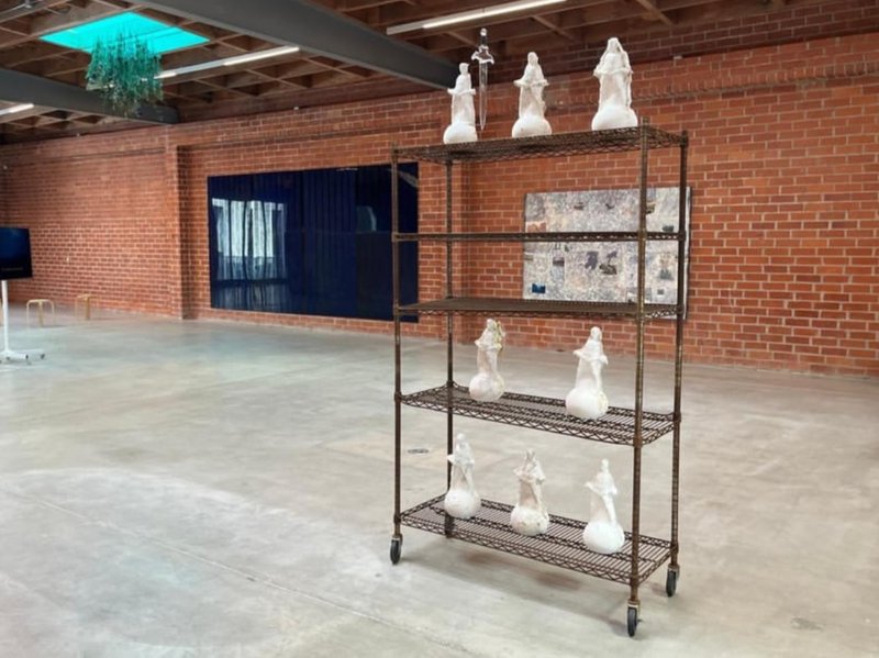 To Share a Stomach, installation view