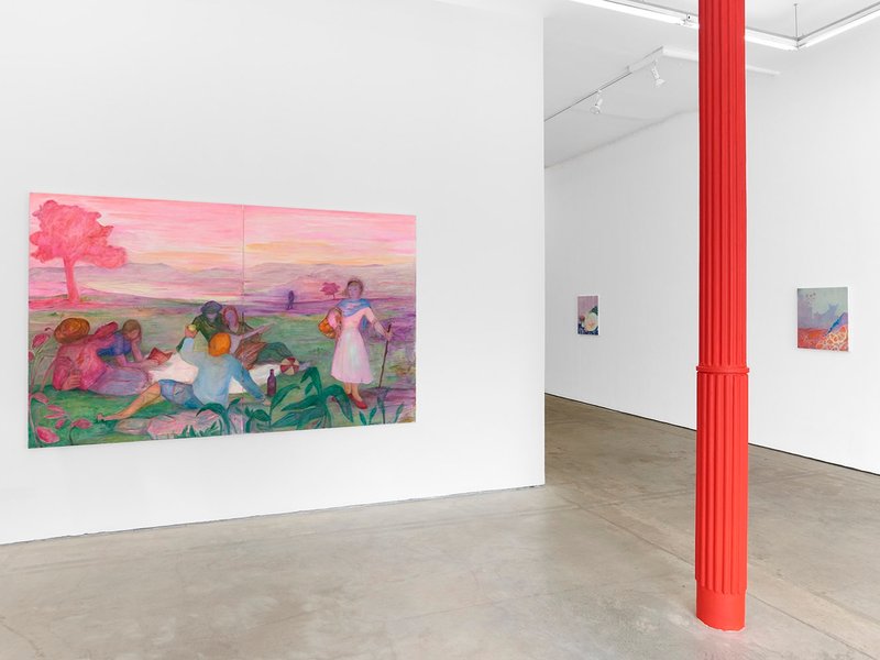 Wild Roses, installation view