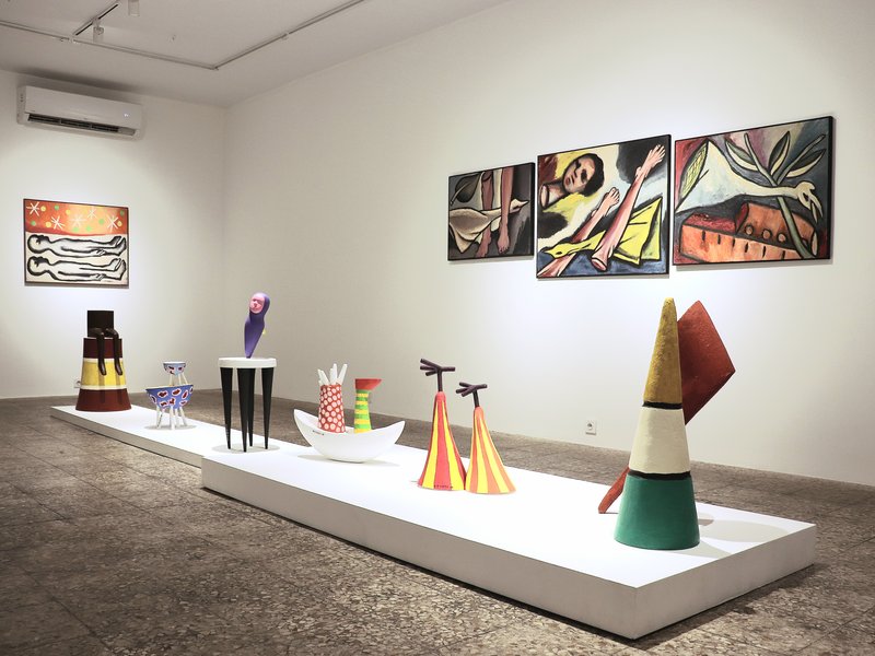 solo show - Bijan Nemati Sharif, Installation view.