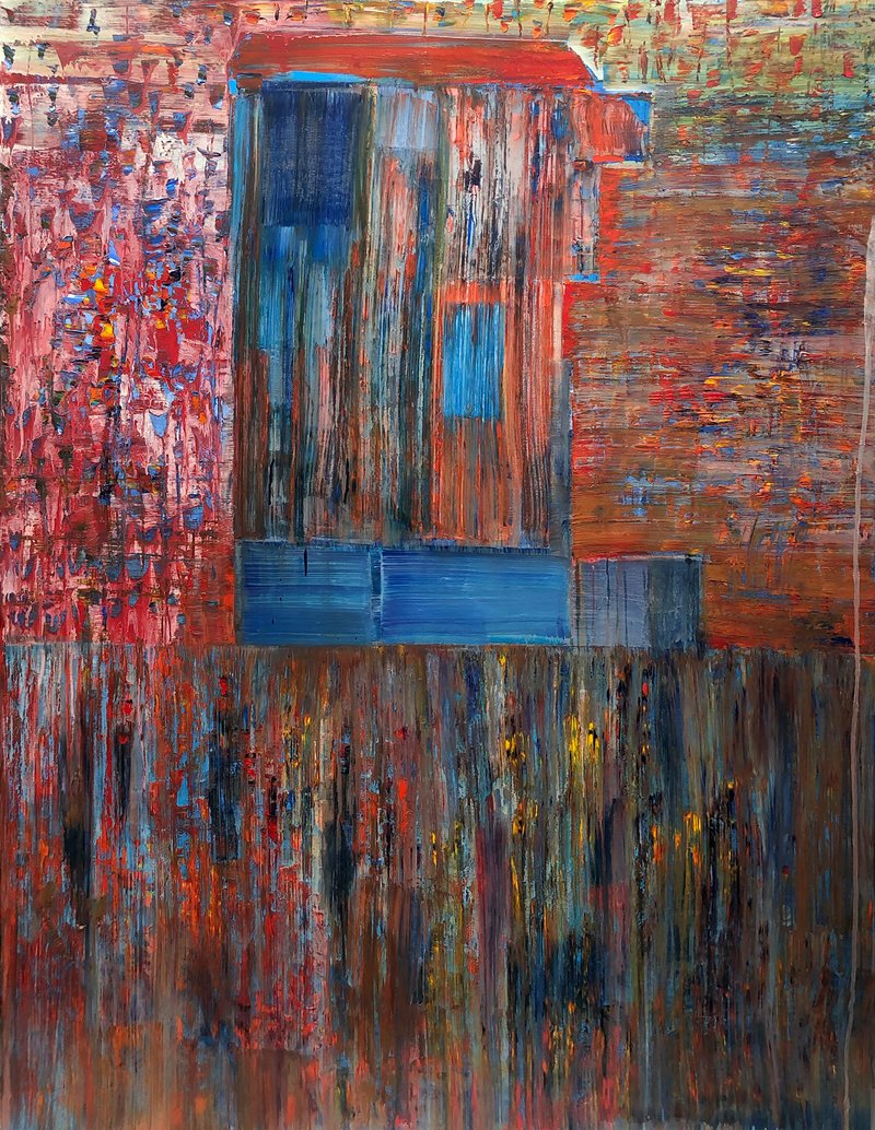 Reza Derakshani, Empty House Garden Party, 2019