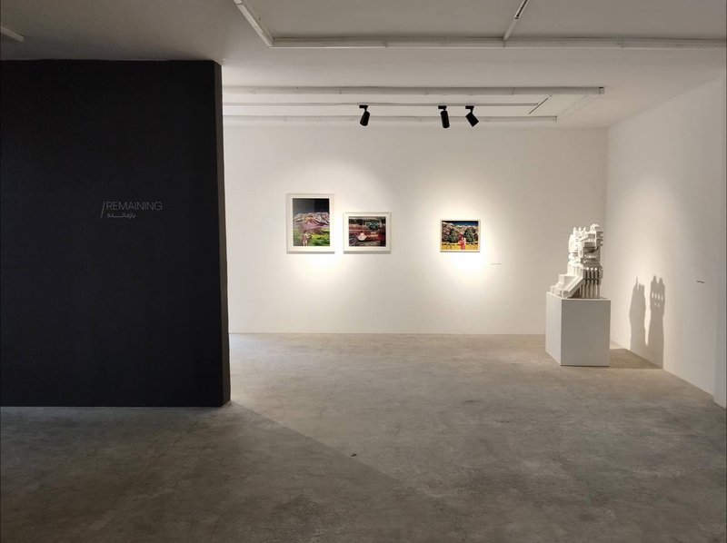 Remaining, installation view