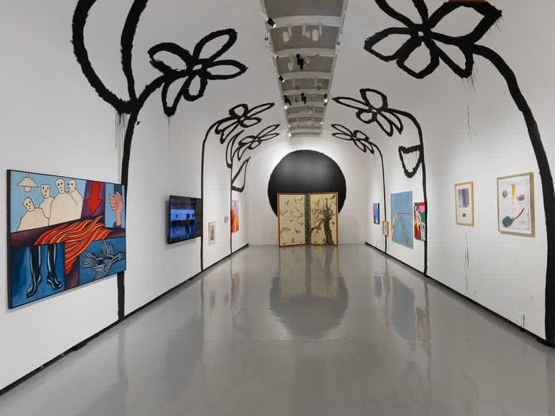 Softer than the Wall, installation view