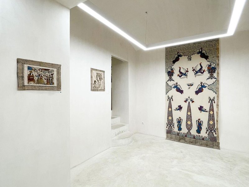 قلم و کار، نمای چیدمان