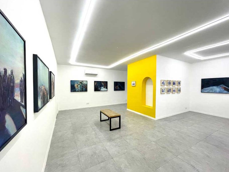 سوگ، نمای چیدمان