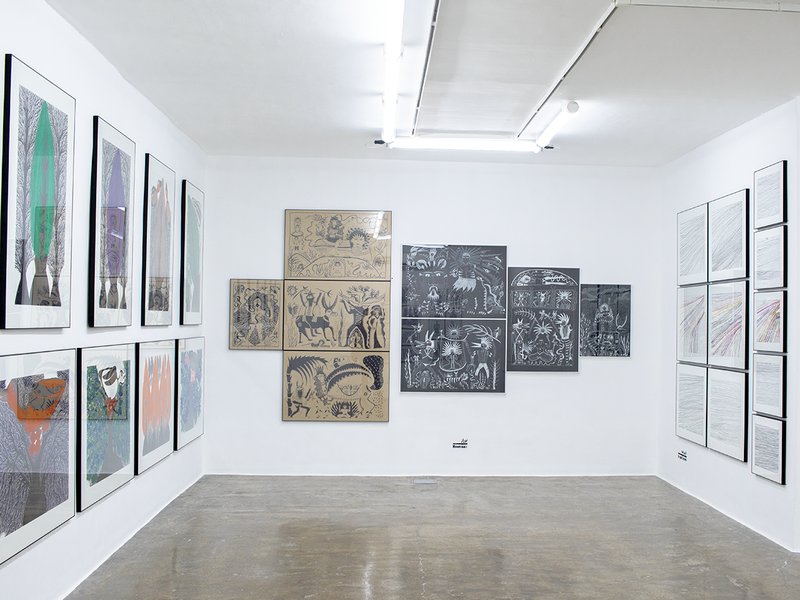 The 7th Annual Outsider Art Exhibition, installation view