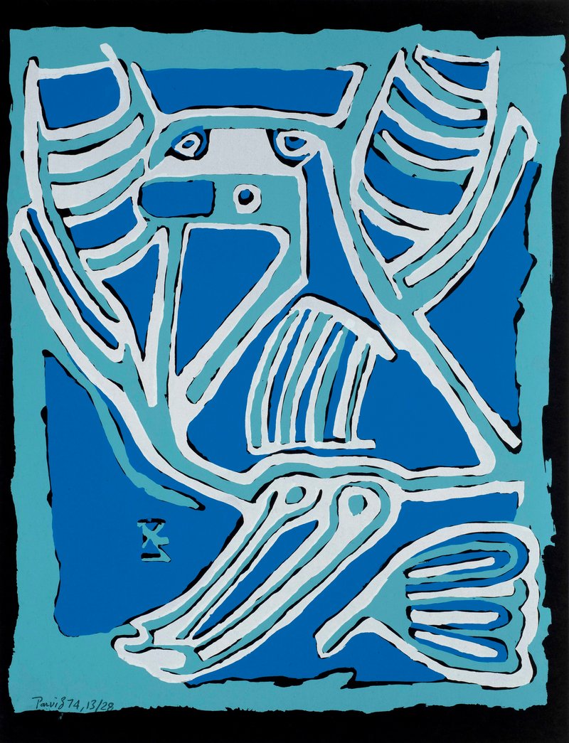 Parviz Tanavoli, Youth of Simorgh, 1974