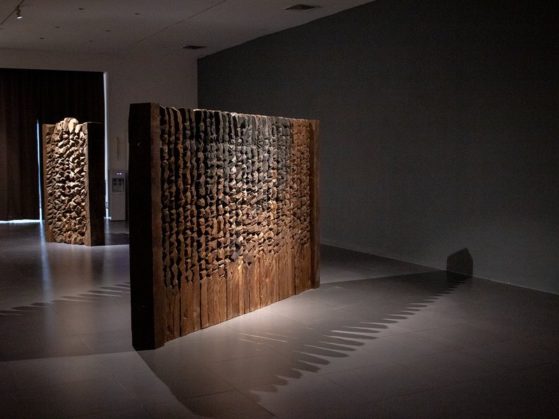 Sculptures by Saeed Shahlapour, installation view