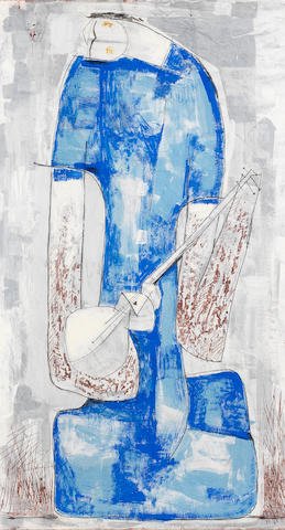 Hossein Kazemi, The Setar Player, 1959