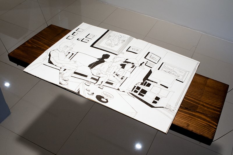 Sketch Book / 3 , installation view