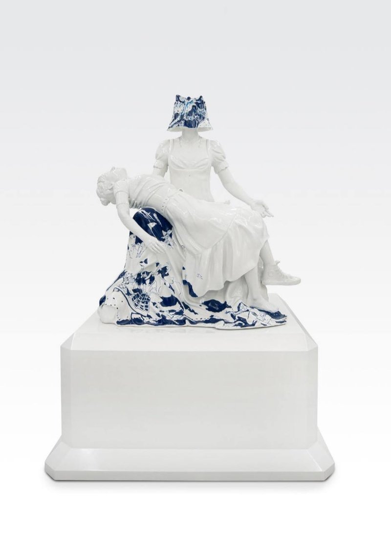 Nafiseh Moeini, The Mourning Blue, 2022