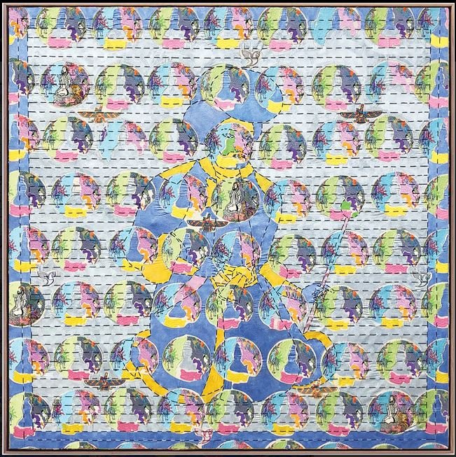 Ardeshir Tabrizi, Sitting Courtier, 2019