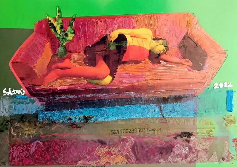 Manouchehr Soltani, Live Documentary No.5 (Asleep), 2024
