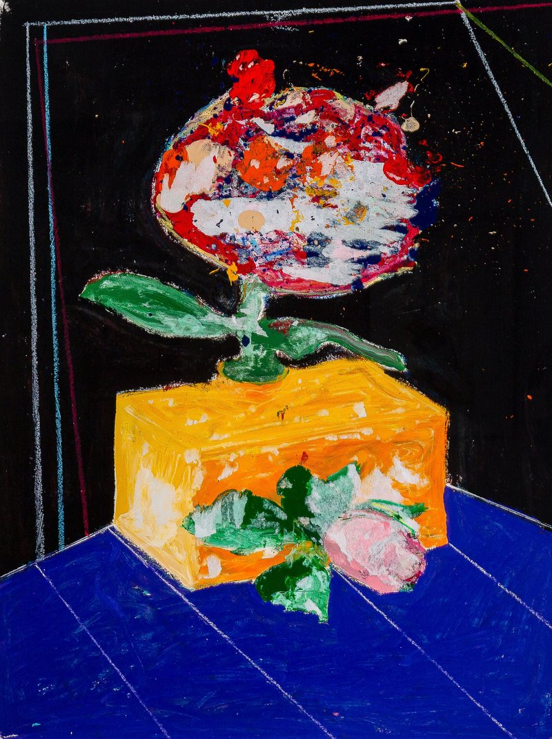 Elyas Ghazi, A Point Outside the Square, 0