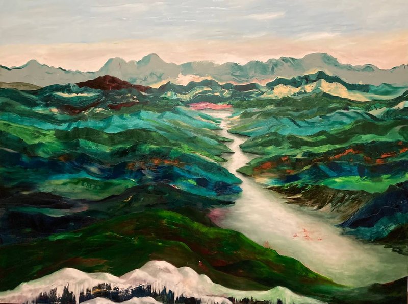 Najme Kazazi, Untitled, 2023