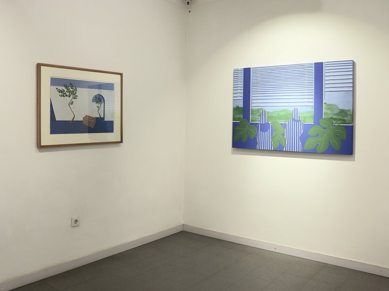 solo show - Mehdi Hosseini, Installation view.
