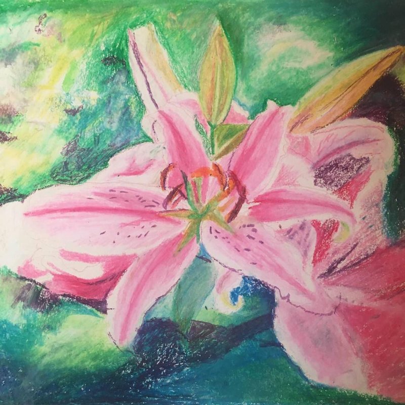 Mozhan Yaghoubi, Pink Extacy Etude No. 1, 2021