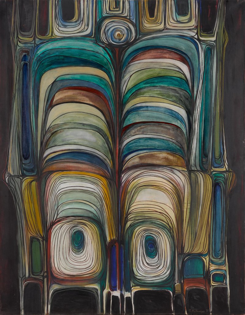 Sirak Melkonian, The Vertebra, 1970