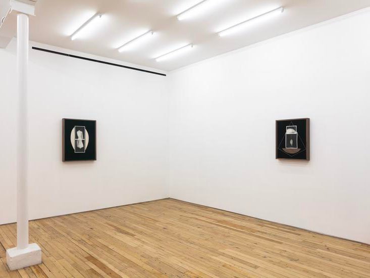 Leaning In, installation view