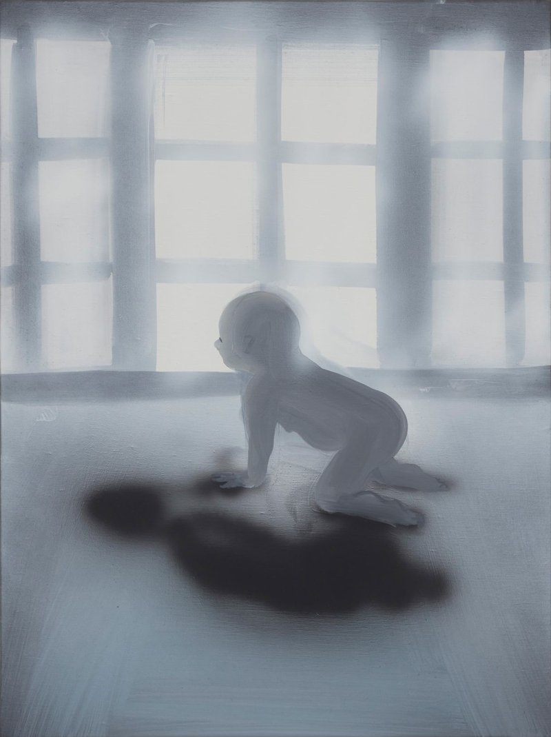 Tala Madani, Crawling Morning, 2019