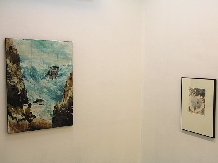 Look-Out, installation view