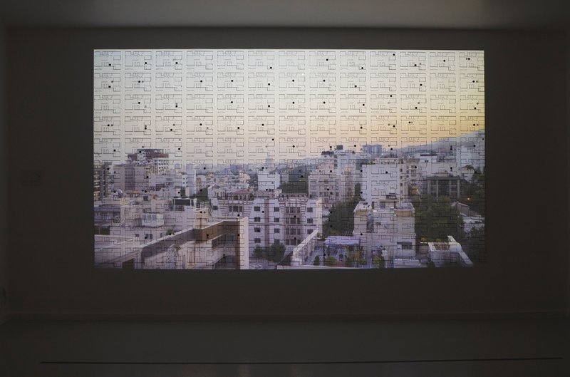 Past Continues, installation view