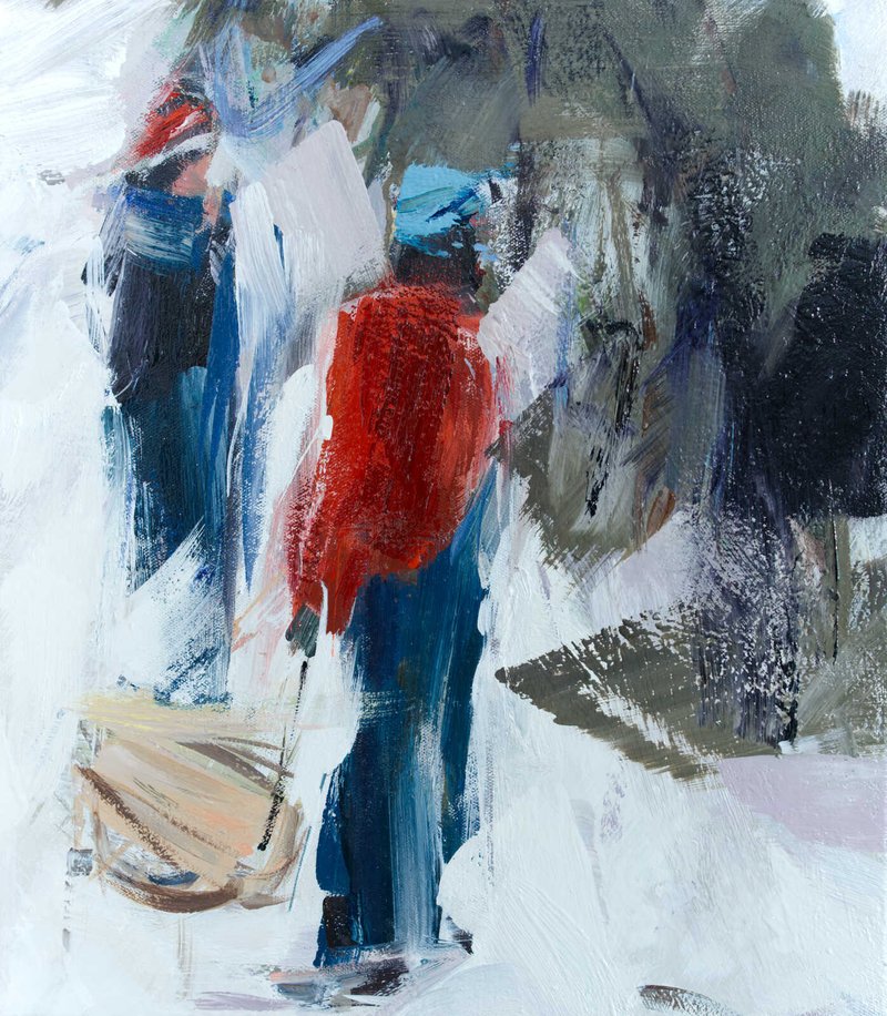 Alireza Varzandeh, Schnee Tag III, 2025