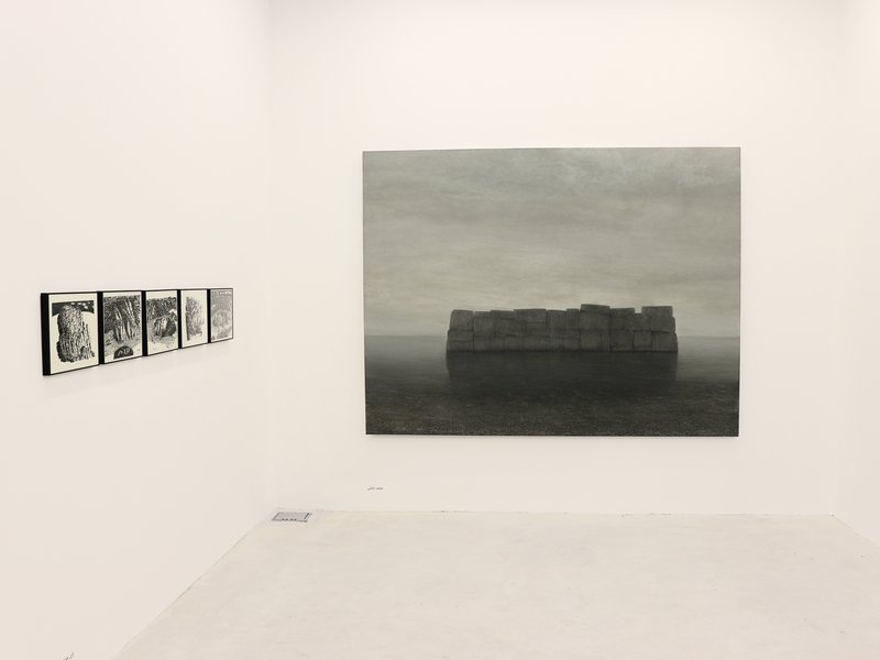 The Sound of Not Breathing, installation view