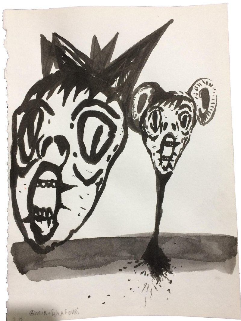 Amir Ghafouri, Mask Off, 2019