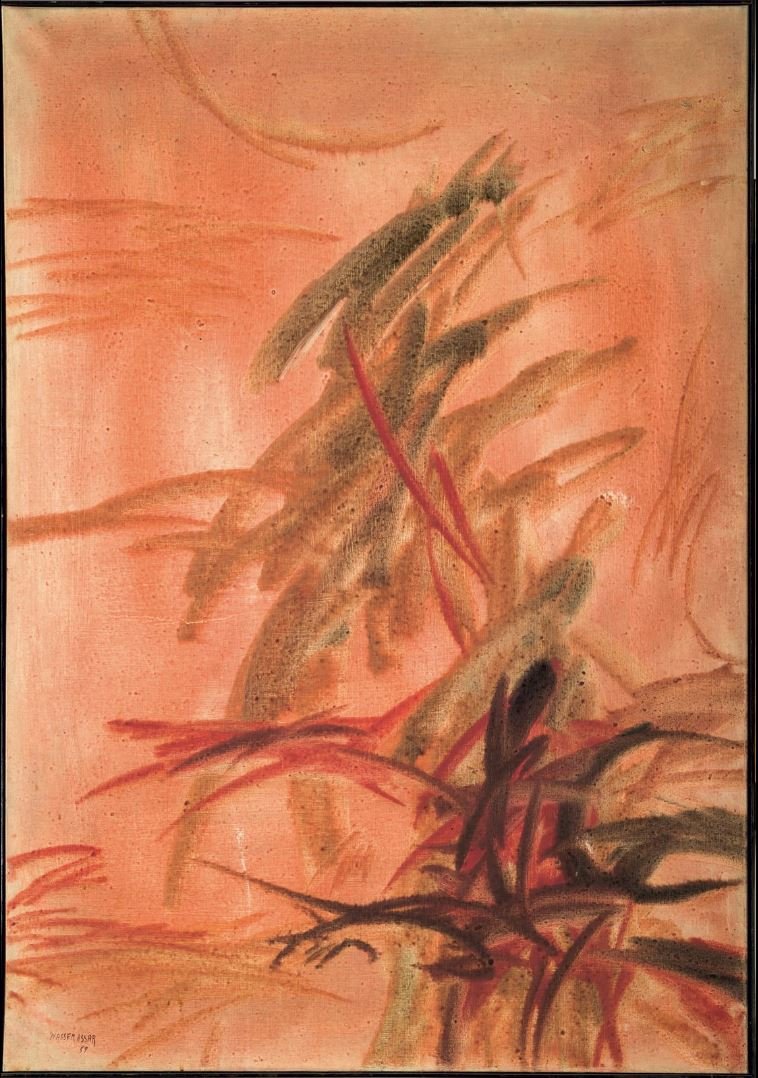 Nasser Assar, Abstraction , 1959