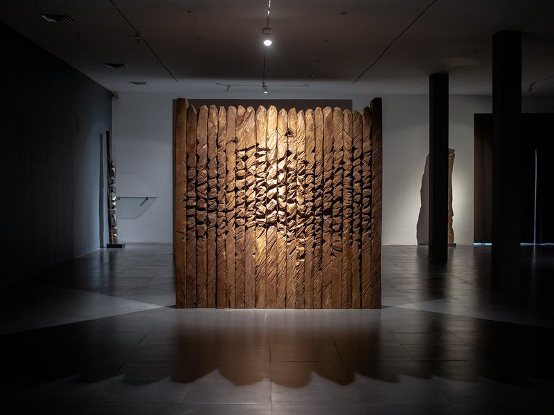Sculptures by Saeed Shahlapour, installation view