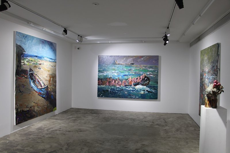 Big Fish, installation view