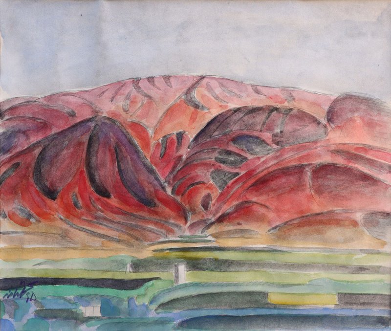 The Late Ali Golestaneh, Untitled, 1987