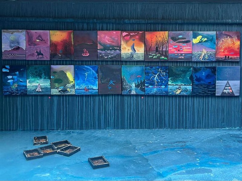 Noah's Ark, installation view