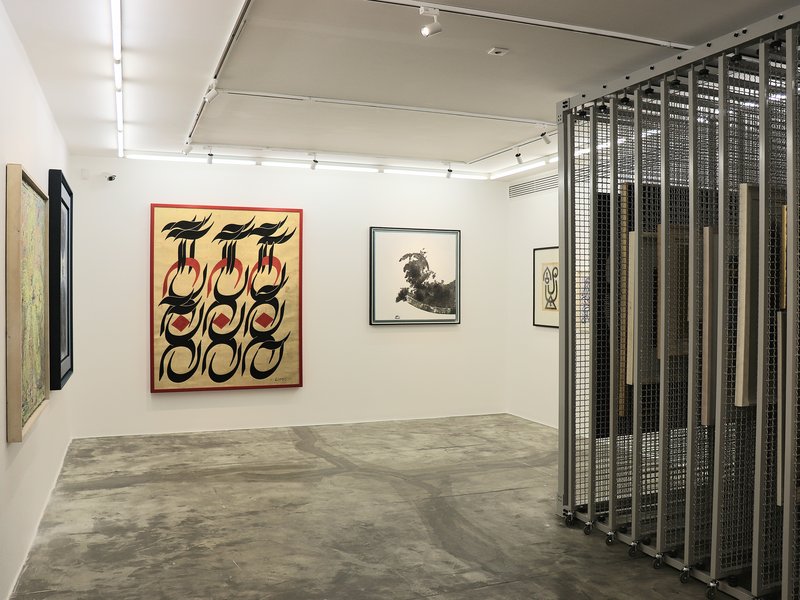 A Collection, installation view