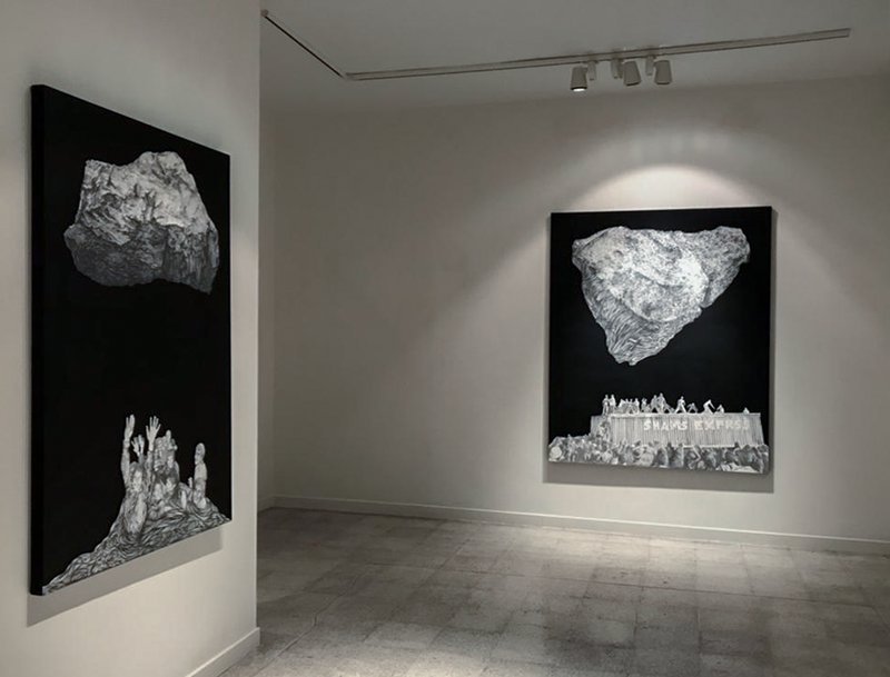 Without Fear or Anticipation, installation view