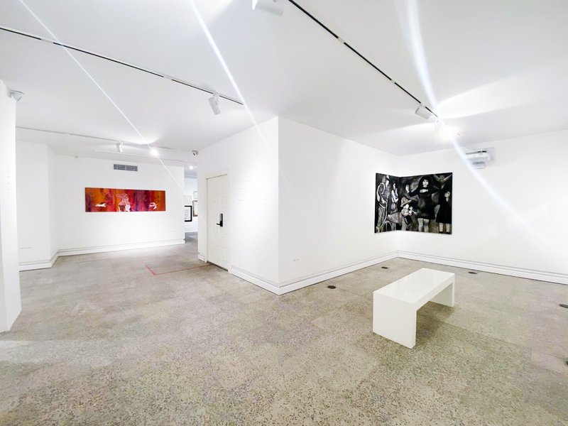 The journey no.1/getting out of yourself, installation view