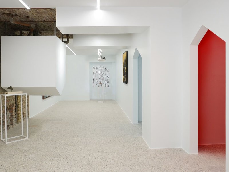 Shaped, installation view