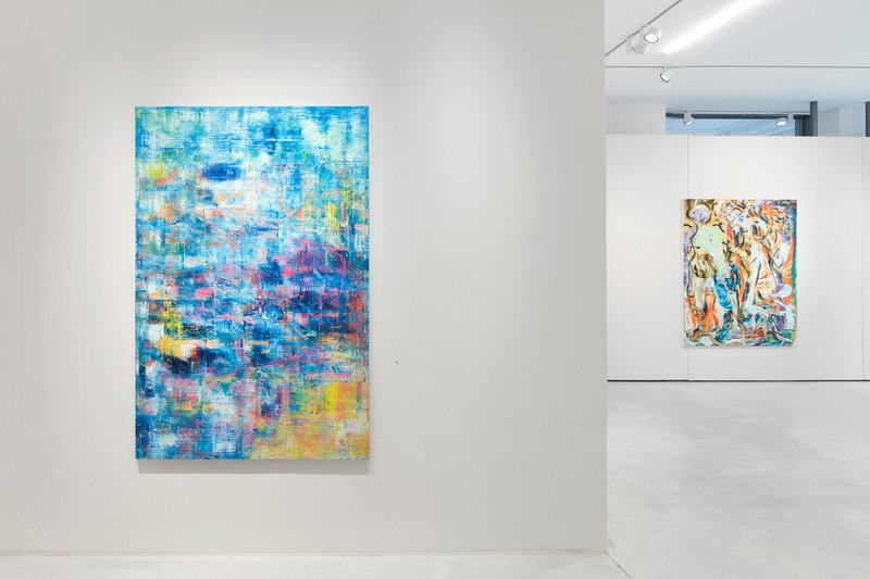Heaven and Earth in One Stroke, installation view