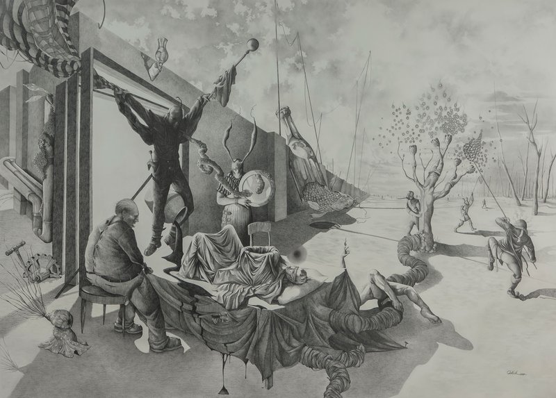 Payam Qelichy, The More You Suck, The More You Bleed, 2019
