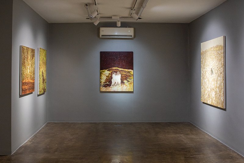A Duo Exhibition , installation view