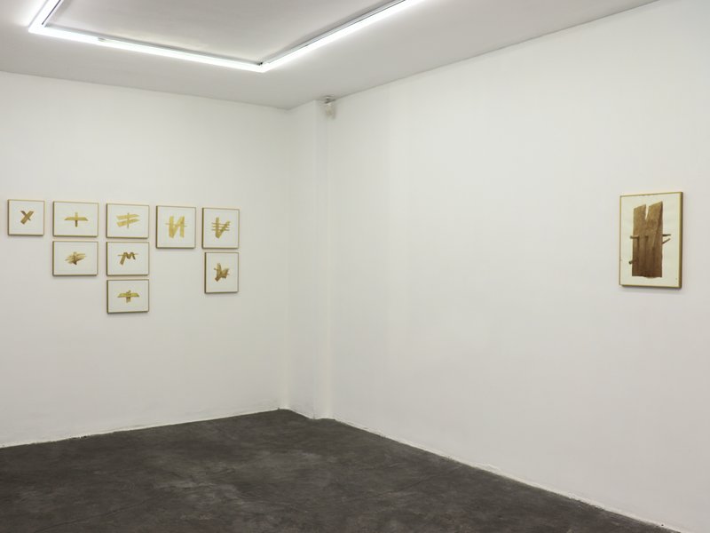The Falling with the Color of Pomegranates, installation view